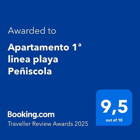 Apartamento 1ª Linea Playa Peniscola Ngoại thất bức ảnh