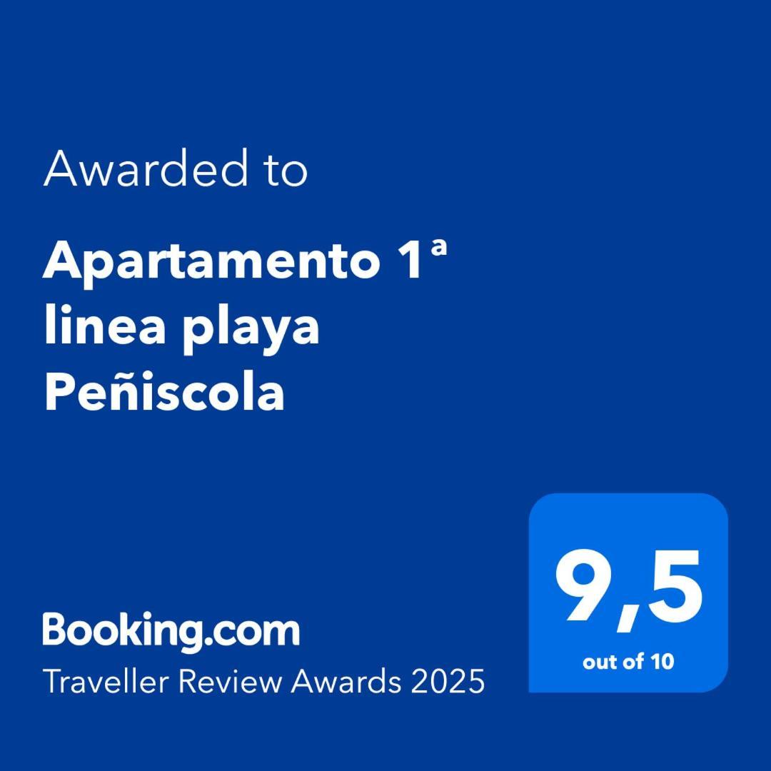 Apartamento 1ª Linea Playa Peniscola Ngoại thất bức ảnh